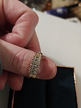 Vintage 14k Gold Diamond Ring